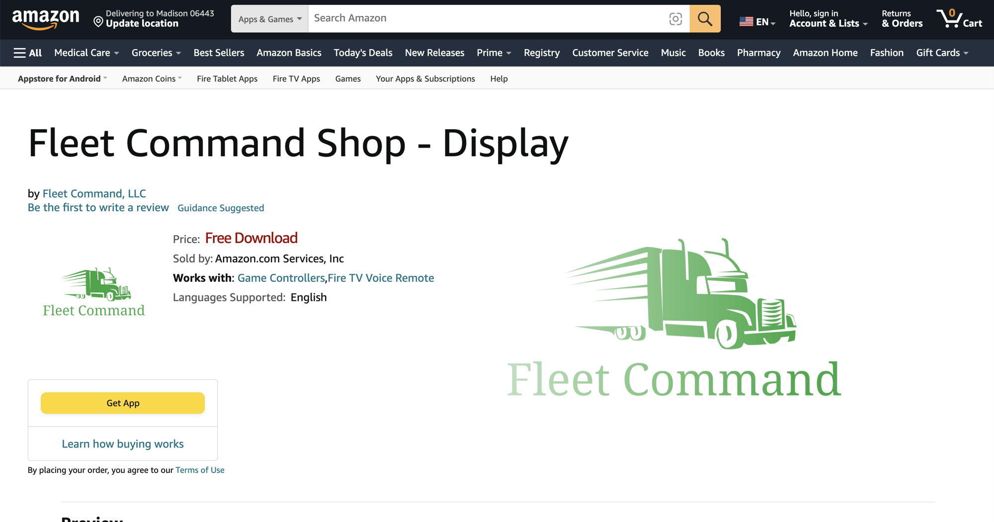 AmazonAppStoreFleetCommandShopDisplay